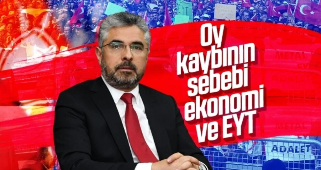 Oy kaybının sebebi 'ekonomi ve EYT'