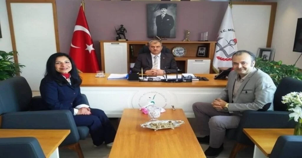 Pdr Derneği Aydın Şube Başkanı Çokaydan Milli Eğitim Müdürü Çokaya Ziyaret