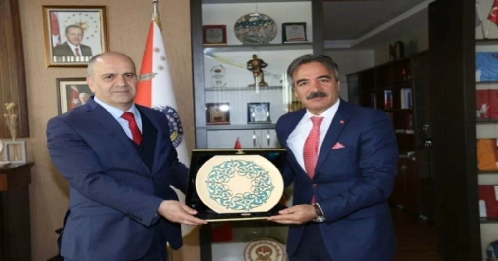 Rektör Bağlı, İl Emniyet Müdürü Artunayı Ziyaret Etti