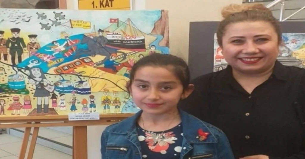 Resim Yarışmasında Samsun Birincisi Alaçamdan