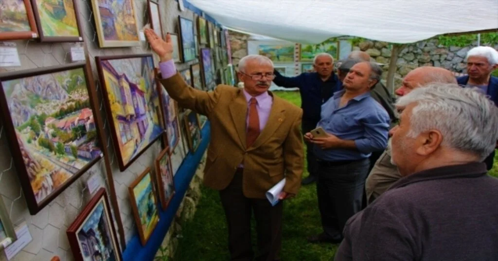 Ressam Memioğludan ‘Amasya Sergisi