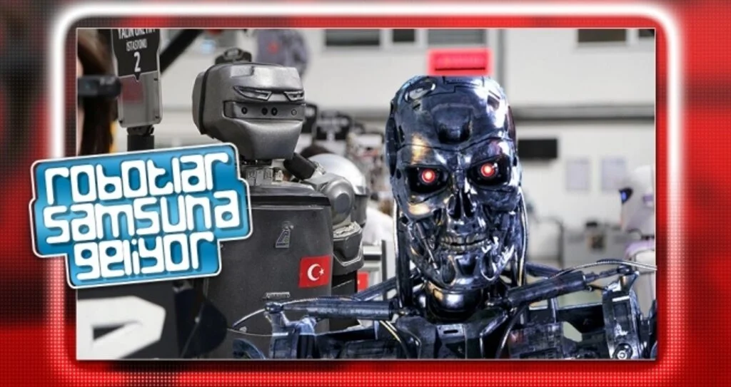 Robotlar Samsun'da Yarışacak