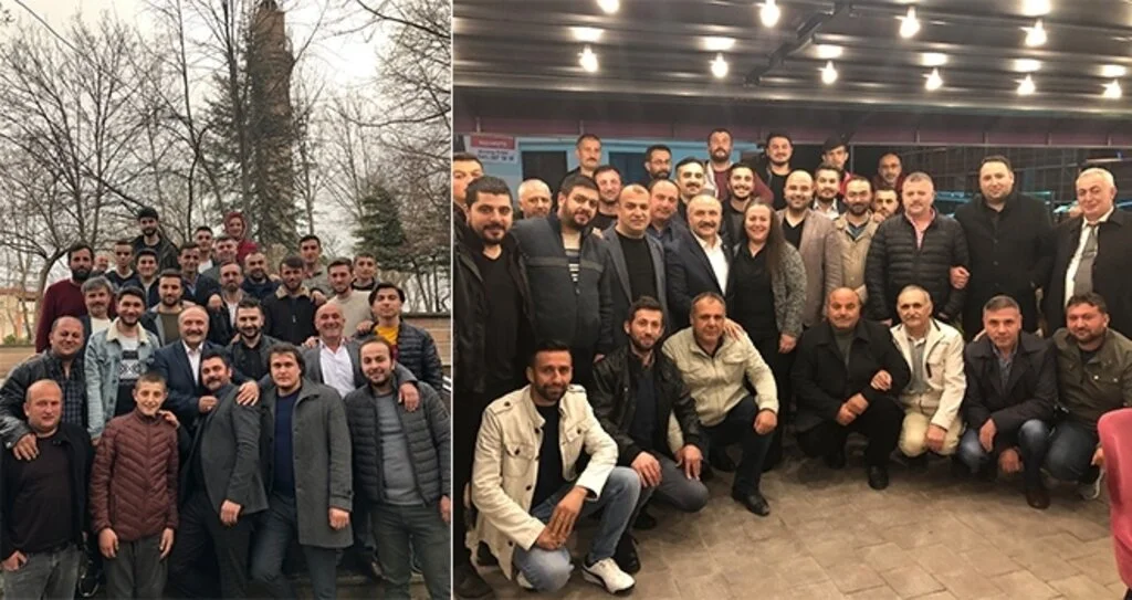 Samsun Milletvekili Erhan Usta teşekkür turunda 
