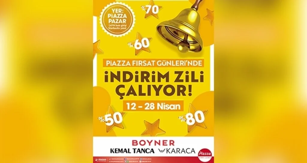 Samsun Piazza’da Fırsat Günleri