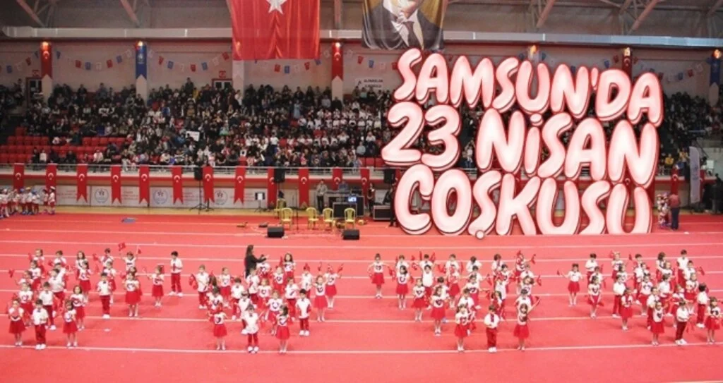 Samsun'da 23 Nisan coşkusu 