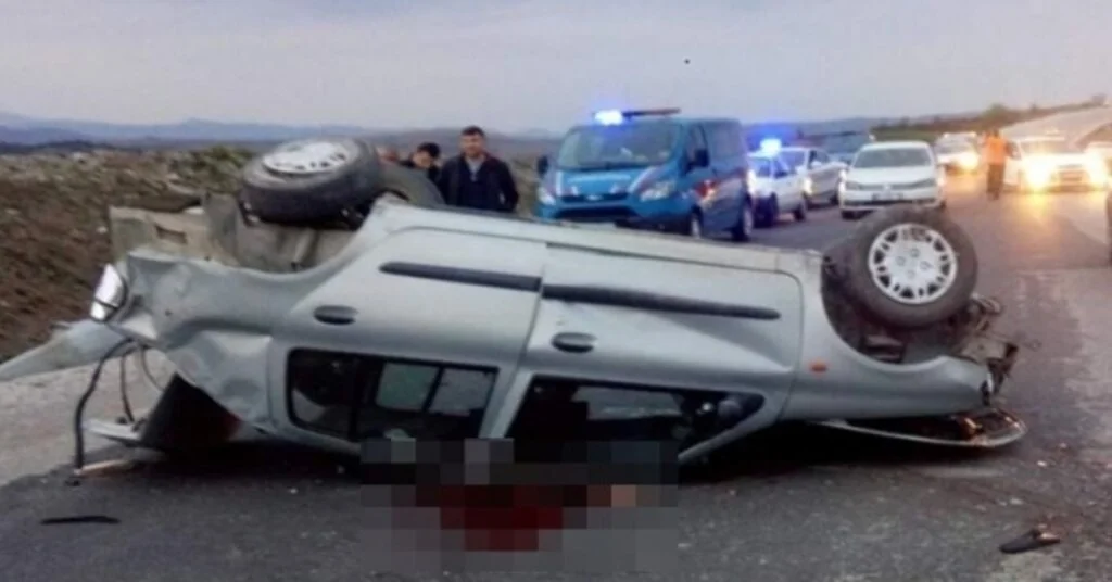 Samsunda Trafik Kazası: 1 Ölü, 3 Yaralı