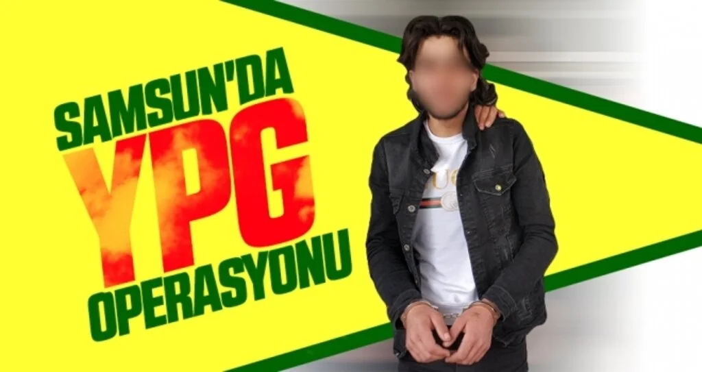 Samsun'da YPG operasyonu 