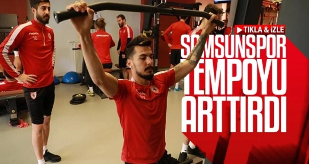 Samsunspor tempoyu arttırdı