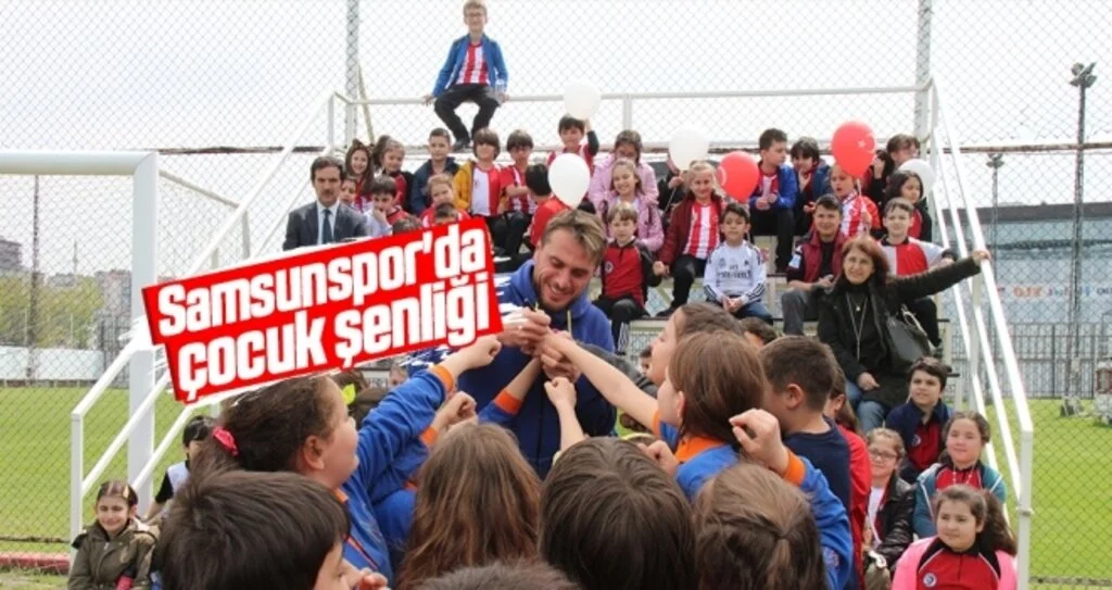 Samsunspor'da çocuk şenliği