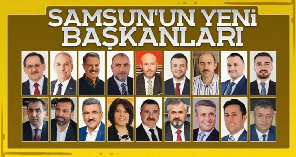 Samsun'un Yeni Başkanları