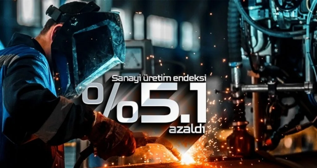 Sanayi üretim endeksi açıklandı