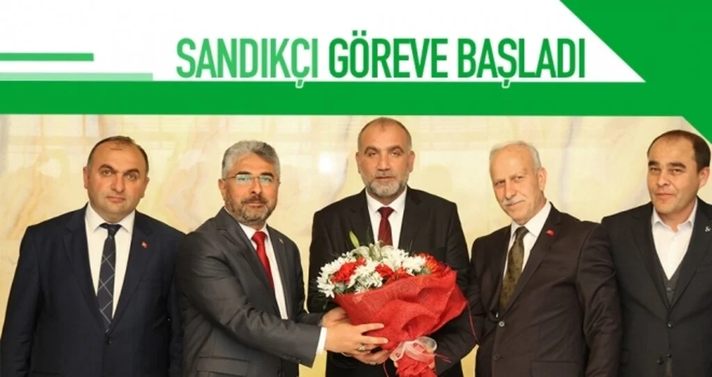 Sandıkçı göreve başladı 