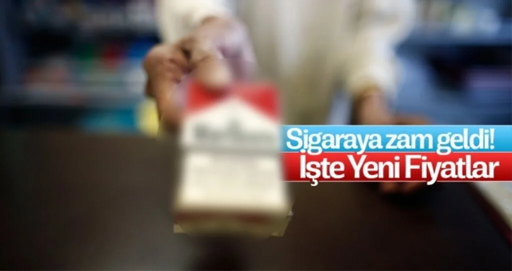 Sigaraya Zam Geldi! İşte Yeni Fiyatlar