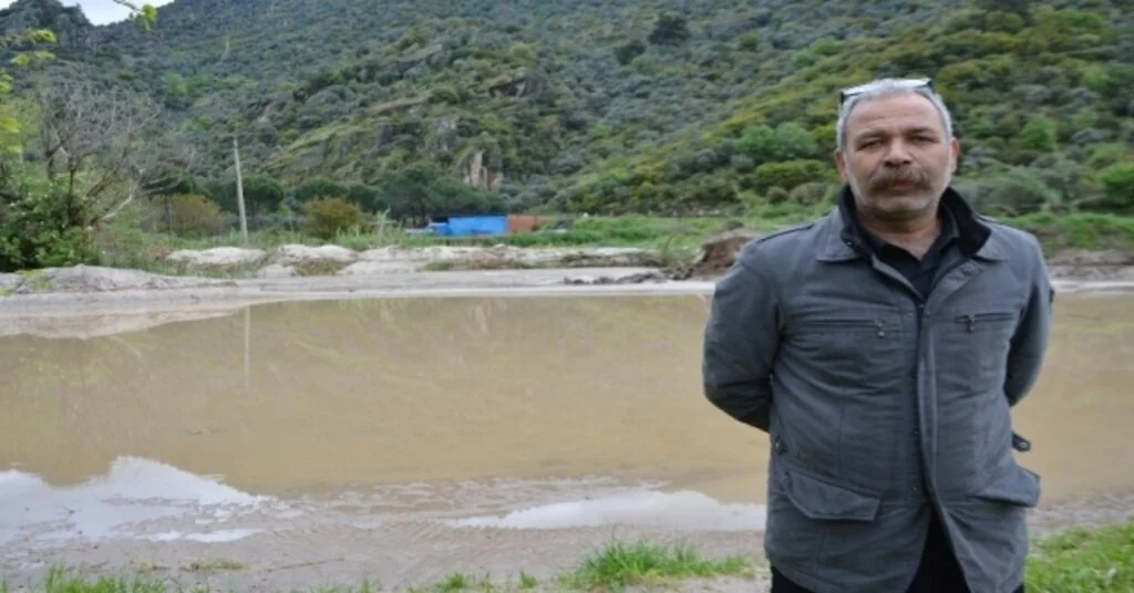 Sökede Kisir Çayı Yine Taştı, Ekili Araziler Zarar Gördü