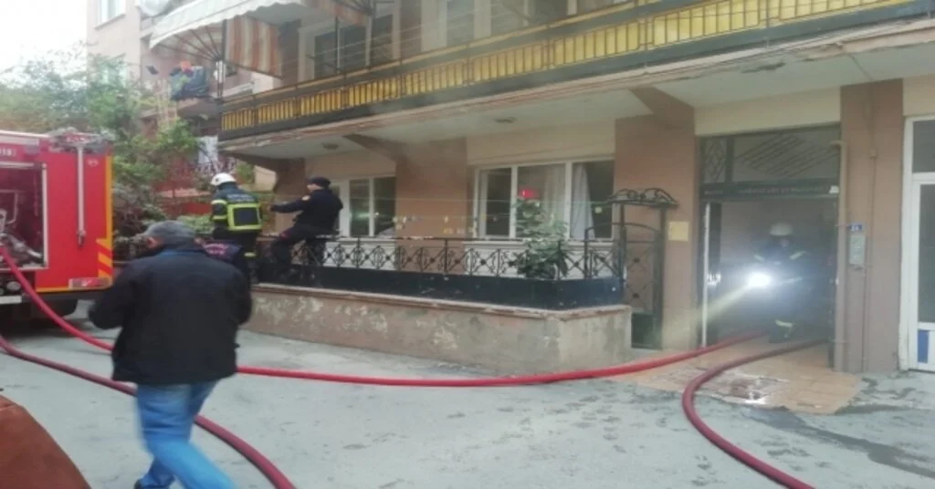 Suriyeli Ailenin Yaşadığı Evde Çıkan Yangın Korkuttu