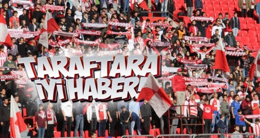 Taraftara iyi haber!