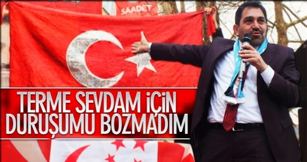'Terme sevdam için duruşumu bozmadım'