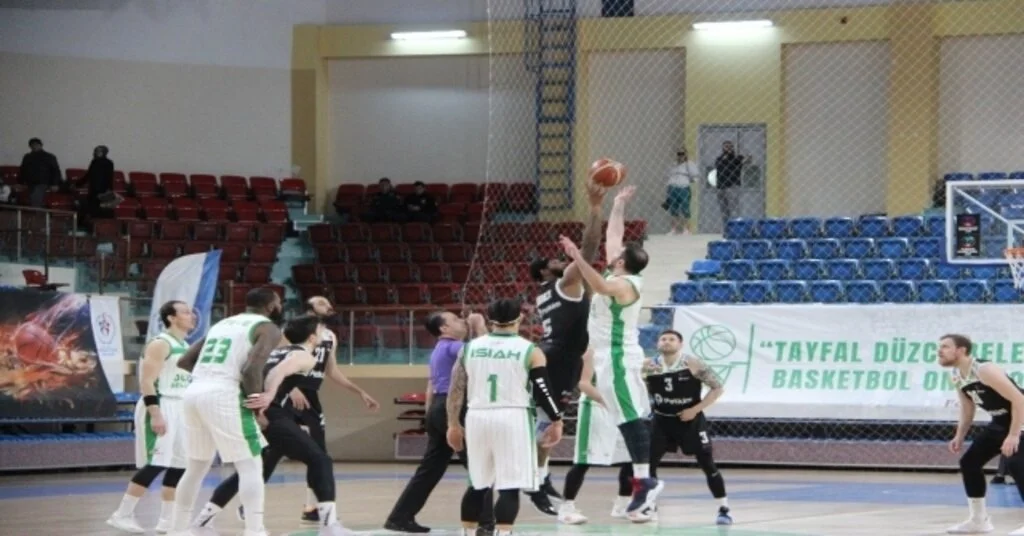 Türkiye Basketbol 1. Ligi: Düzce Belediyespor: 96 - Petkimspor: 91