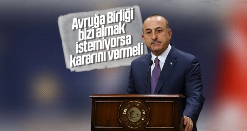 Türkiye'den AB üyeliği ile ilgili flaş açıklama
