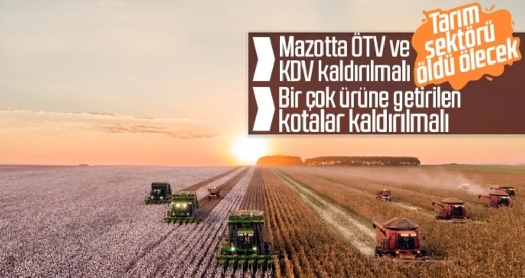 Tütüncü:Tarım’da kotalar kaldırılsın !