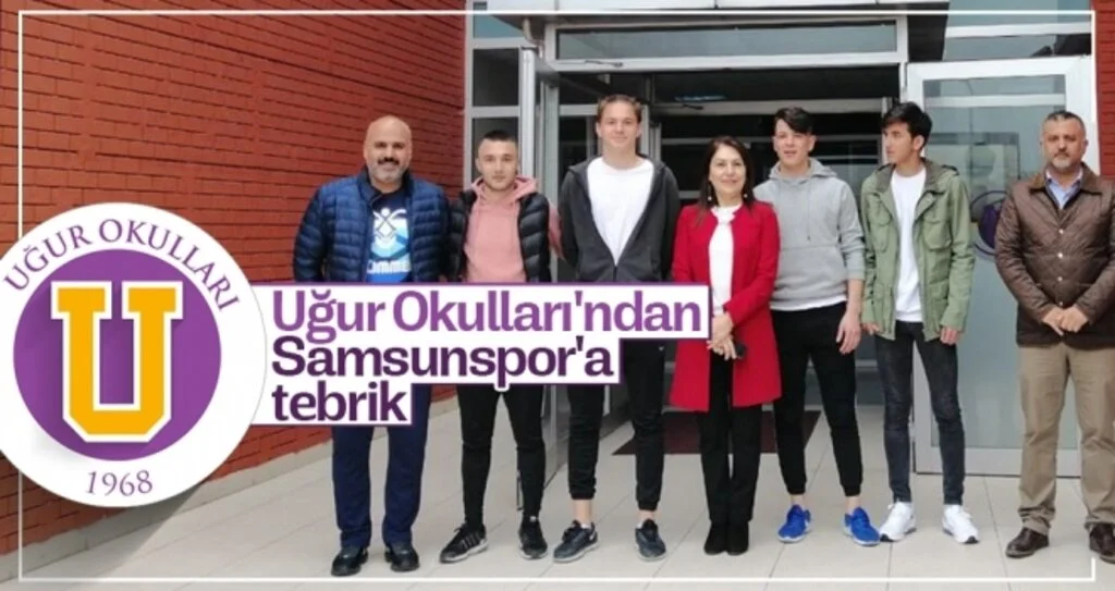 Uğur Okulları'ndan Samsunspor'a tebrik