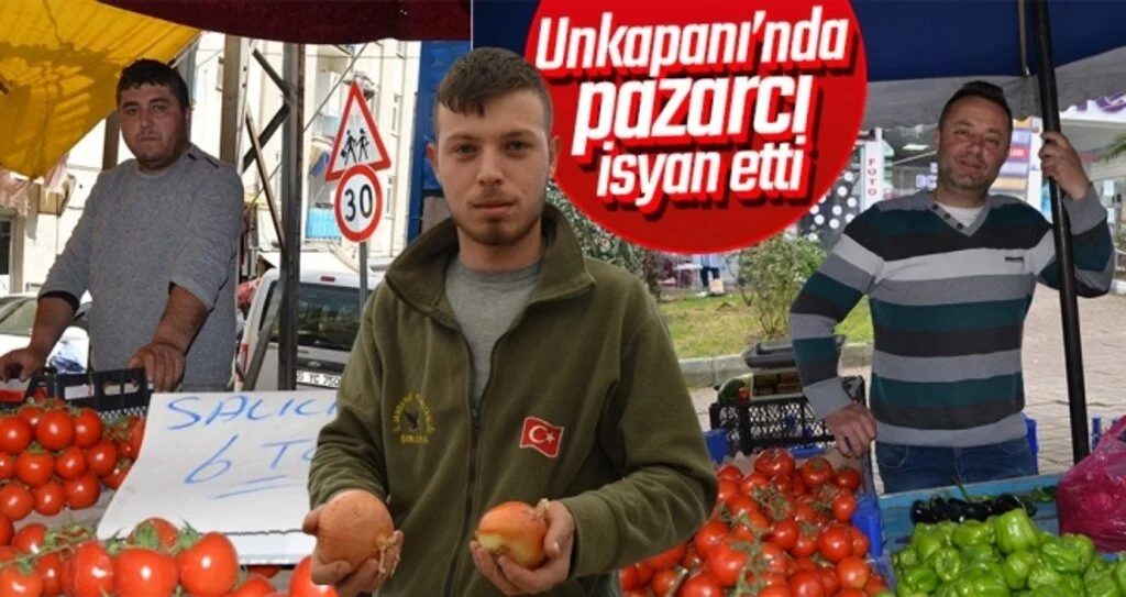 Unkapanı’nda pazarcı isyan etti
