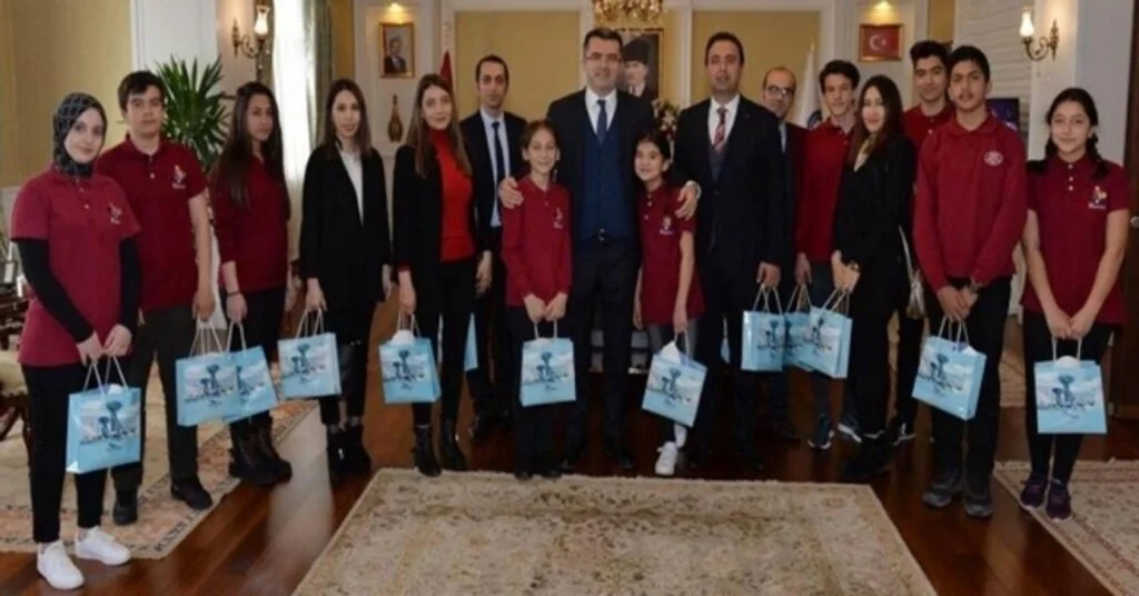 Vali Okay Memiş, Bilge Öğrencileri Kabul Etti