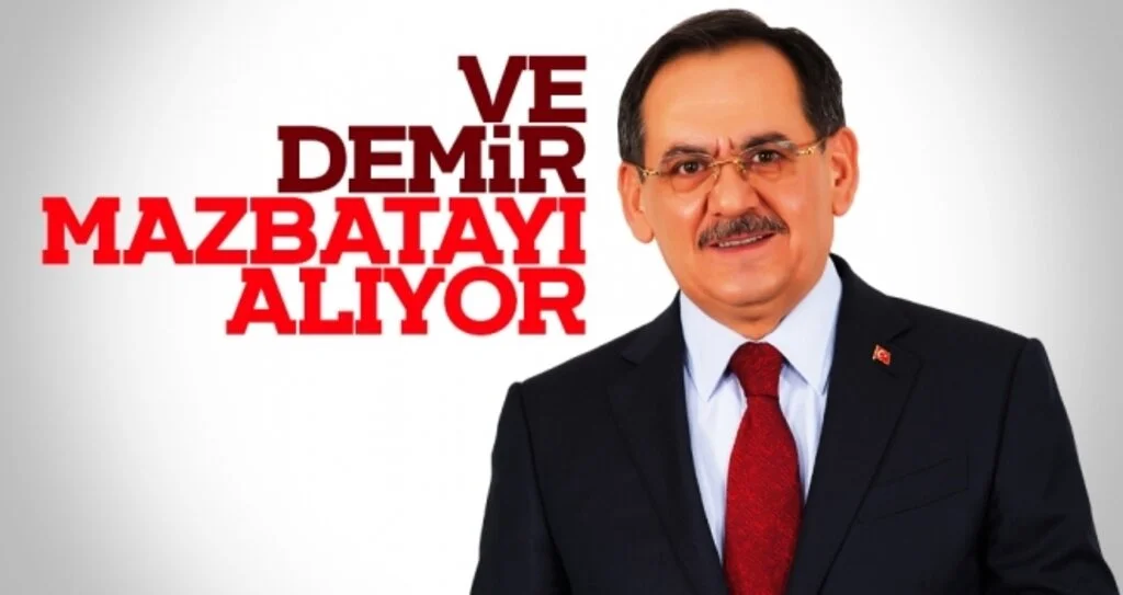 Ve Demir mazbatayı alıyor