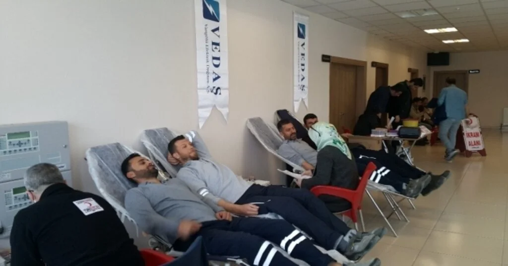 Vedaştan Kan Bağışı