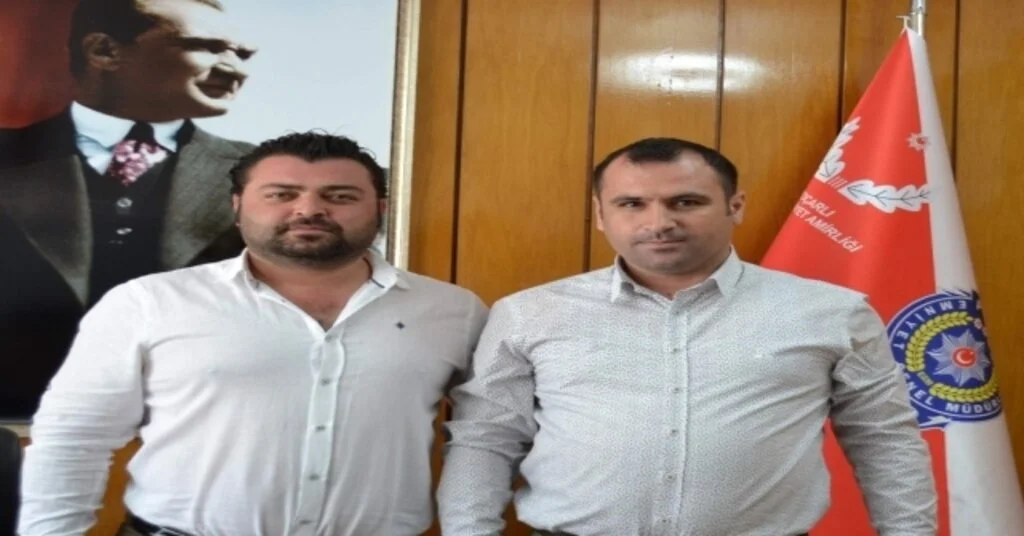 Voleybol İl Temsilciliğinden Koçarlı Emniyet Amiri Mollaoğullarına Ziyaret