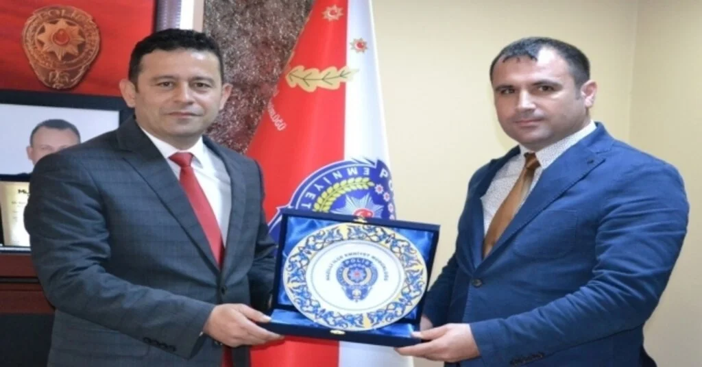 Voleybol İl Temsilcisi Köylüoğlu, Nazilli Emniyet Müdürüne Ziyaret