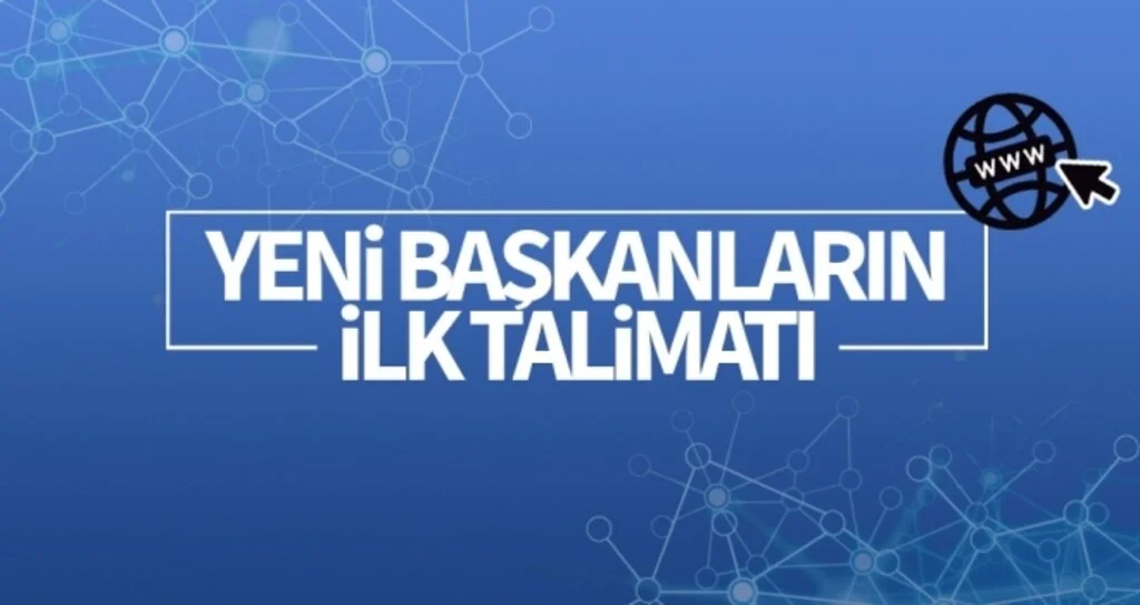 Yeni Başkanların İlk Talimatı 'Siteyi Güncelleyin' Oldu