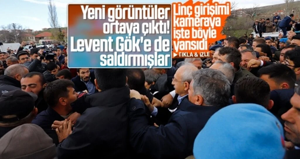 Yeni görüntüler ortaya çıktı! Levent Gök'e de saldırmışlar