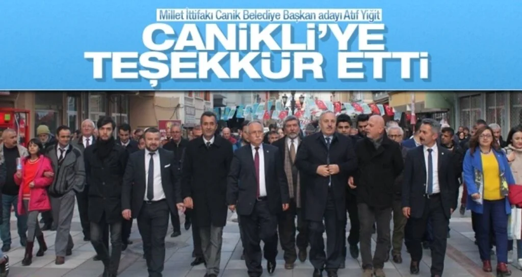 Yiğit Canikli'ye Teşekkür Etti