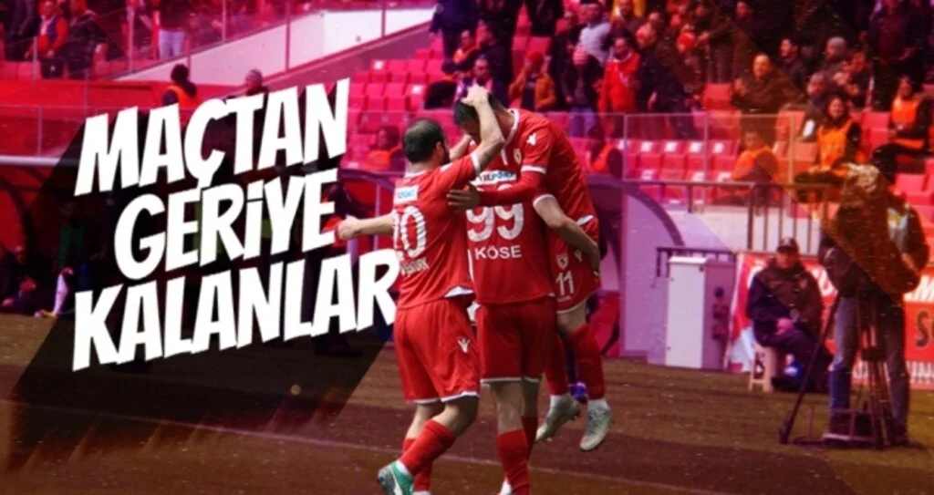 Yılport Samsunspor - Utaş Uşakspor Maçından Geriye Kalanlar