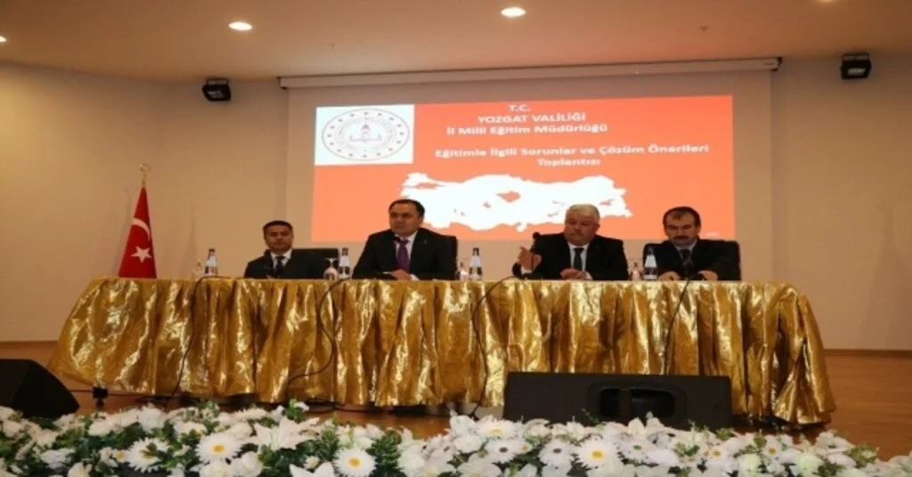 Yozgatta Eğitim Masaya Yatırıldı