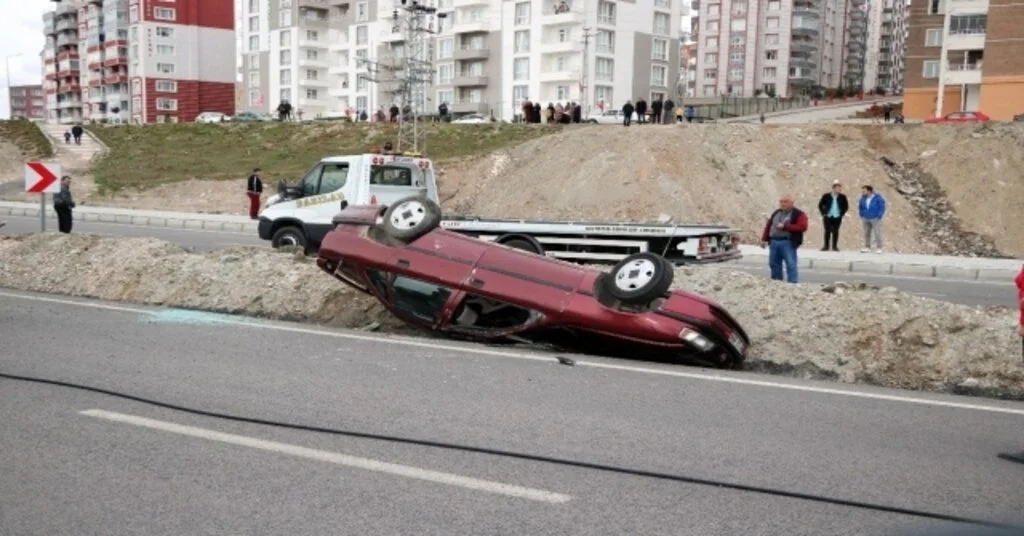Yozgatta Trafik Kazası 5 Yaralı