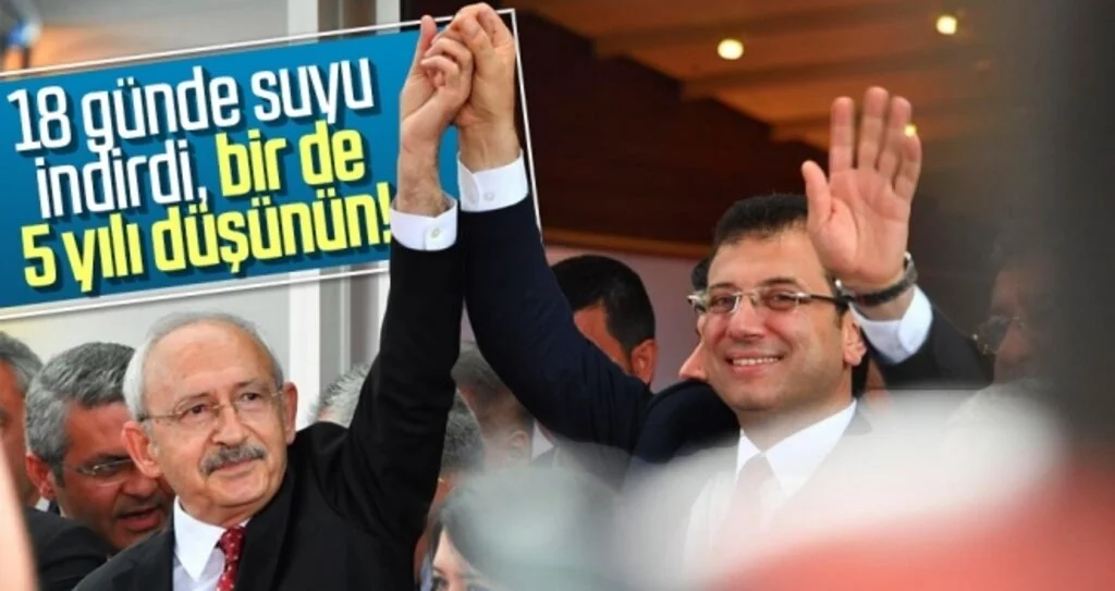 18 günde suyu indirdi, Bir de 5 yılı düşünün!