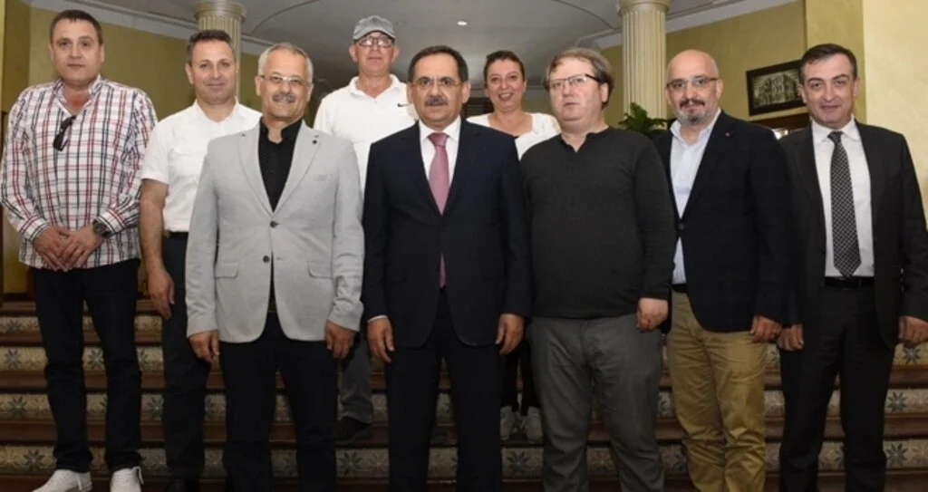 19 Mayıs Gazeteciler Cemiyeti'nden Başkan Mustafa Demir'e Ziyaret