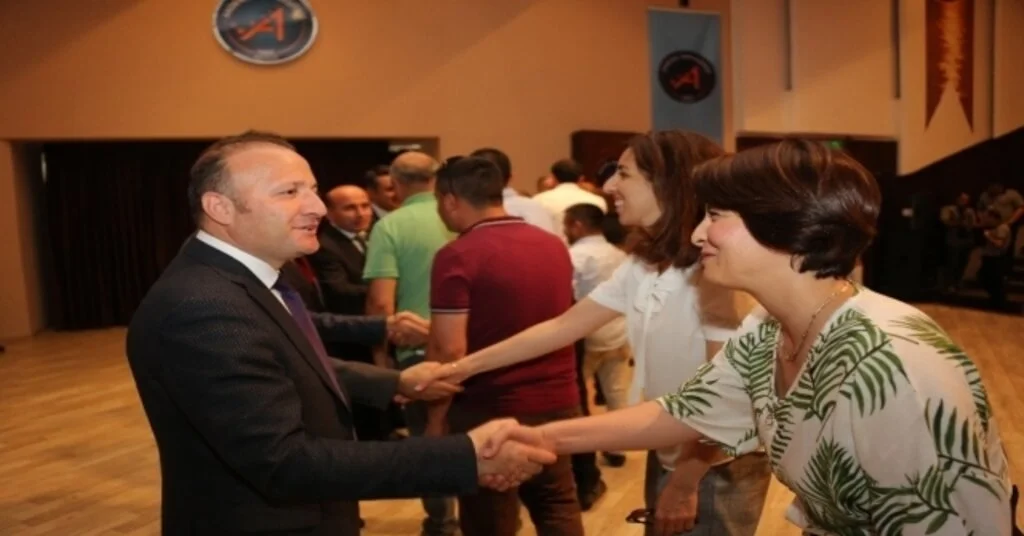 Akdeniz Üniversiteside Bayramlaşma