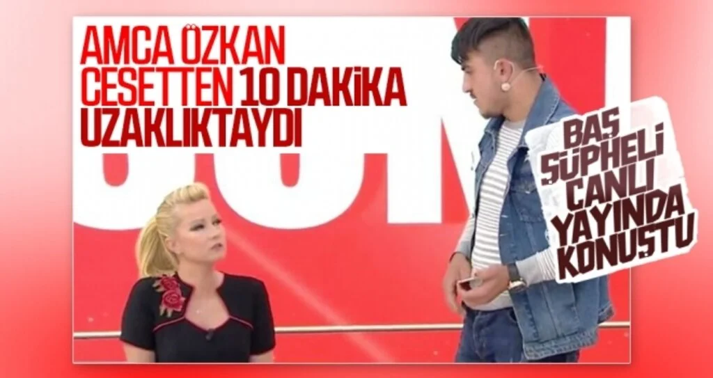 Baş Şüpheli Üvey Amca Canlı Yayında Konuştu!