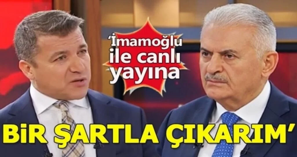 Binali Yıldırım İmamoğlu'yla ortak yayına çıkma şartını açıkladı