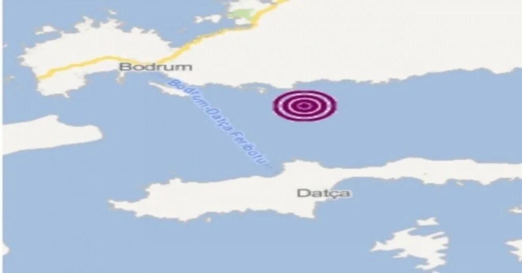 Bodrumda 4.2 Şiddetinde Deprem