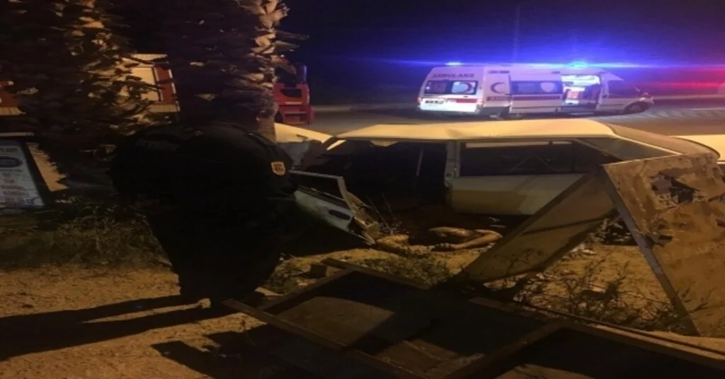 Bodrumda Trafik Kazası; 1 Ölü