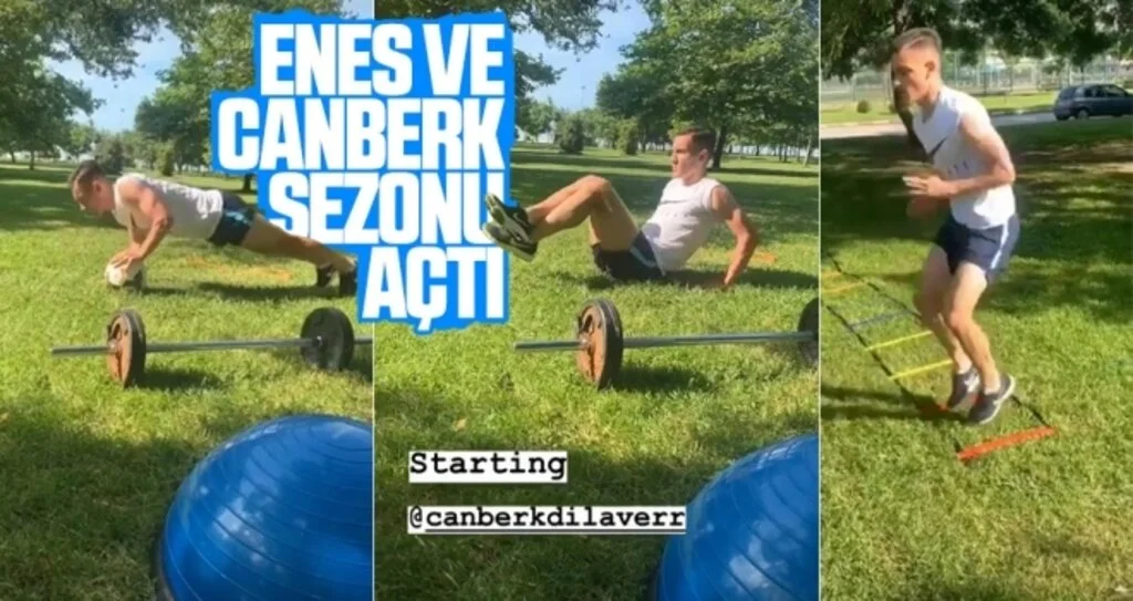 Enes ve Canberk sezonu açtı