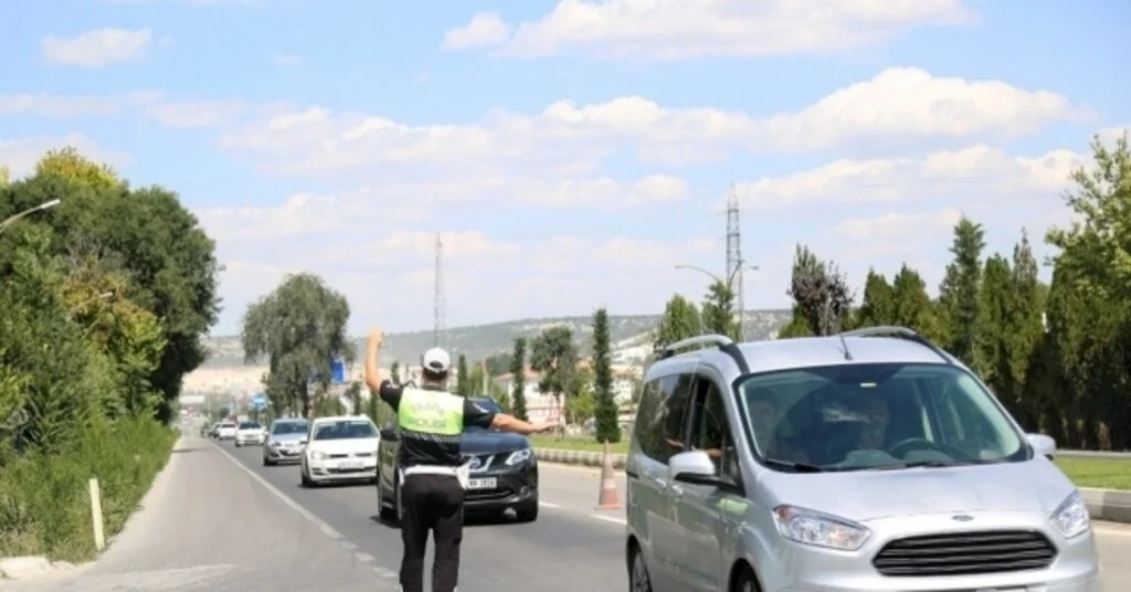 Erzincanda Droneli Bayram Denetimi