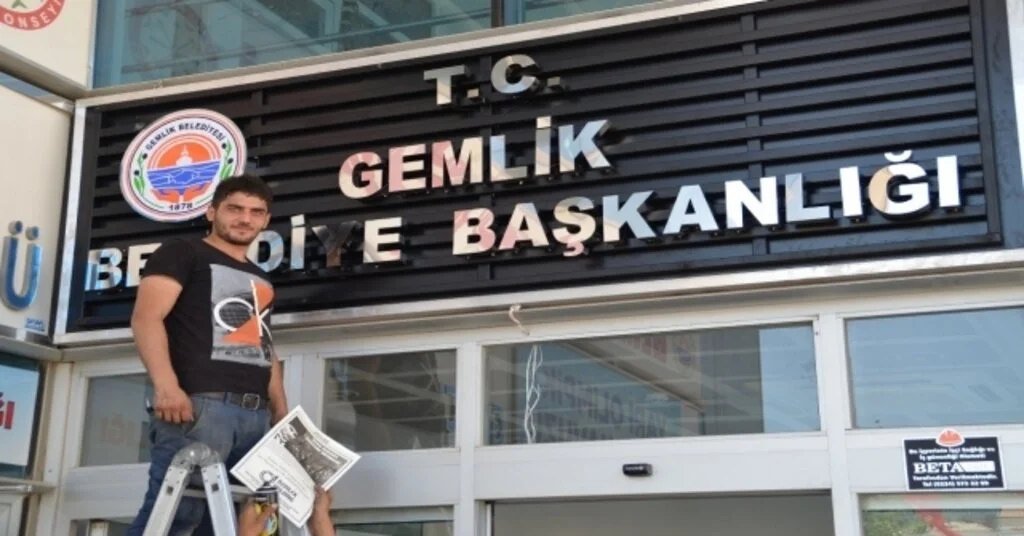 Gemlik Belediyesine T.c İbaresi Eklendi