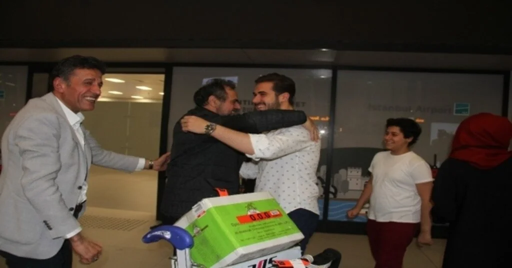 İsrailde Serbest Bırakılan Cemalettin Kerim Yurda Döndü