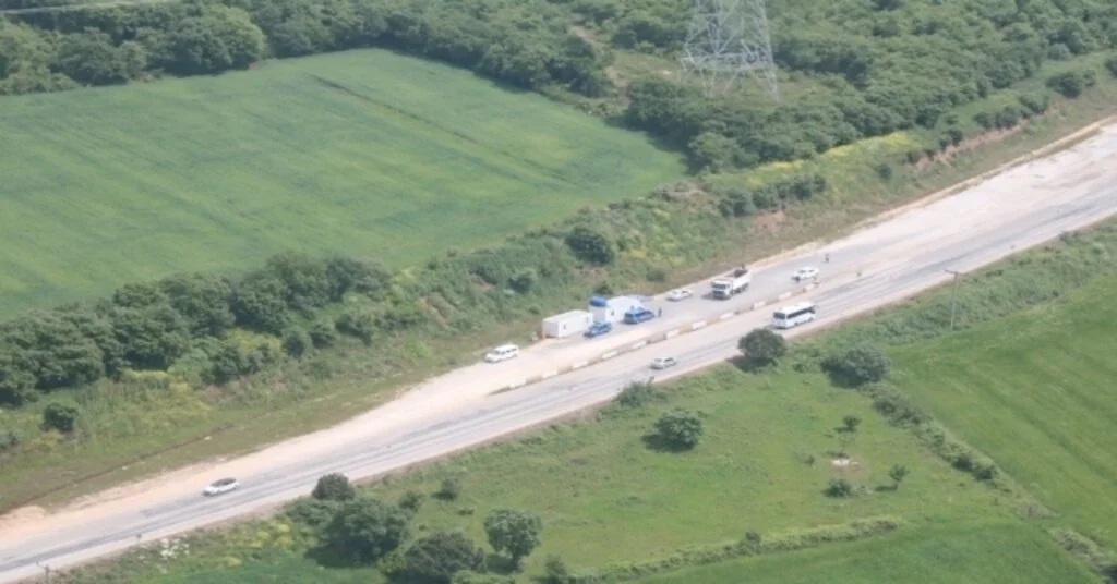 Jandarmadan Helikopterli Trafik Denetimi