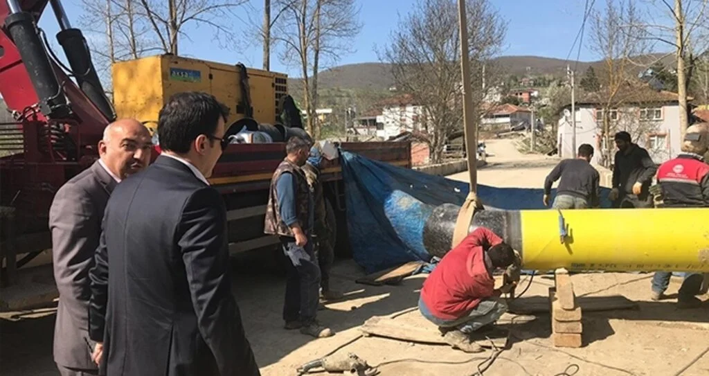 Kavak Doğalgaza Kavuşuyor